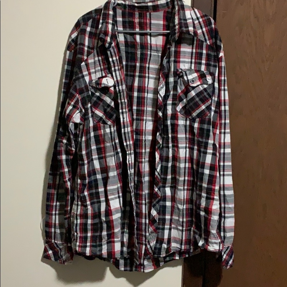 Men’s Buckle button down shirt